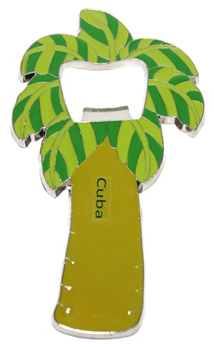 Cuba Palm Tree Refrigerator Magnet/Bottle Opener
